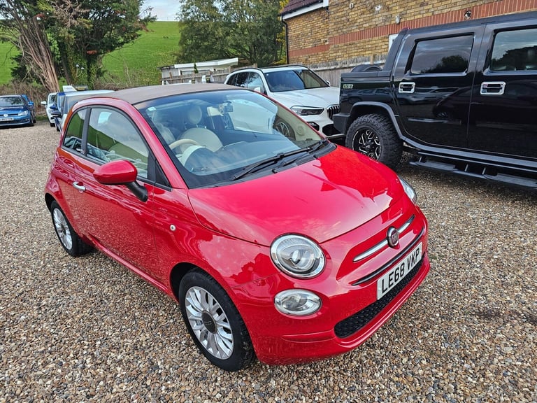  Fiat 500C 1.2 Lounge Dualogic Euro 6 (s/s) 2dr Convertible Petrol Automatic