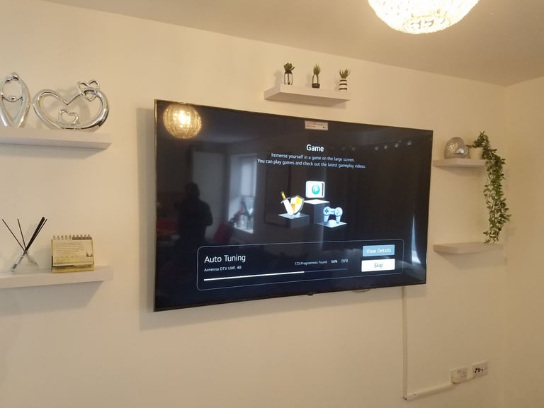 tv installation .