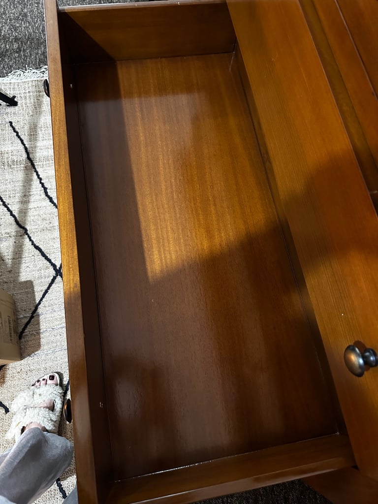 And so to bed chest of drawers 