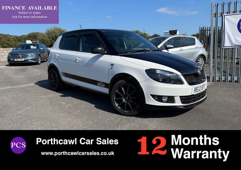 2012 Skoda Fabia 1.2 TSI 105 Monte Carlo 5dr HATCHBACK Petrol Manual