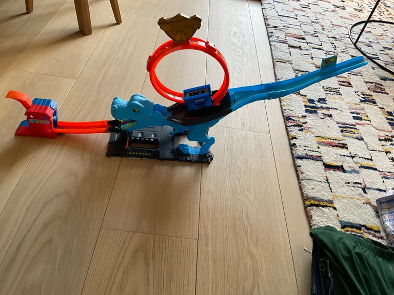 Hot wheels dinosaur toy.