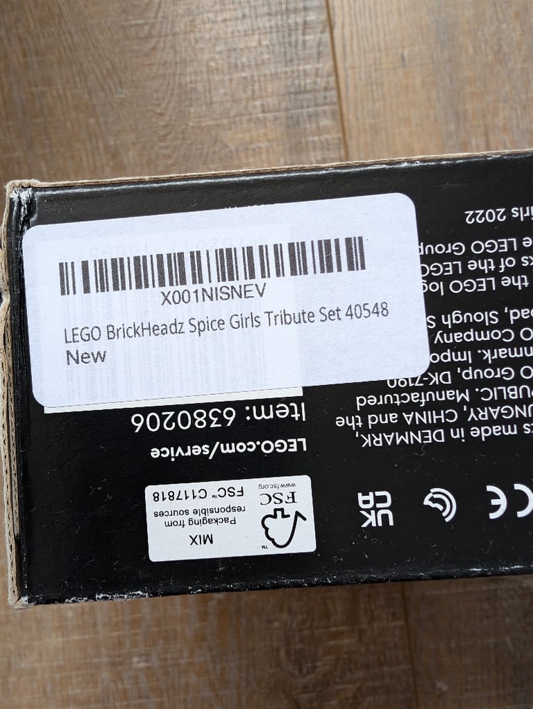 Lego 40548 Spice Girls Brickheadz 