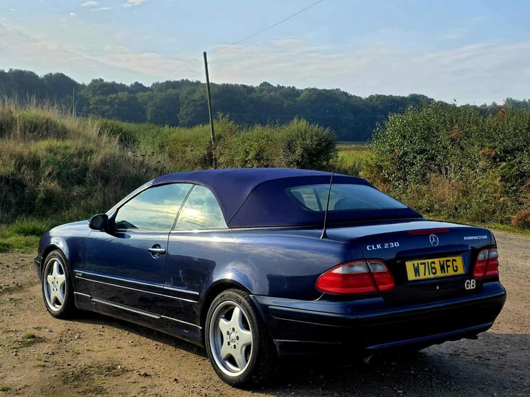 MERCEDES CLK 230 KOMPRESSOR AUTOMATIC CONVERTIBLE