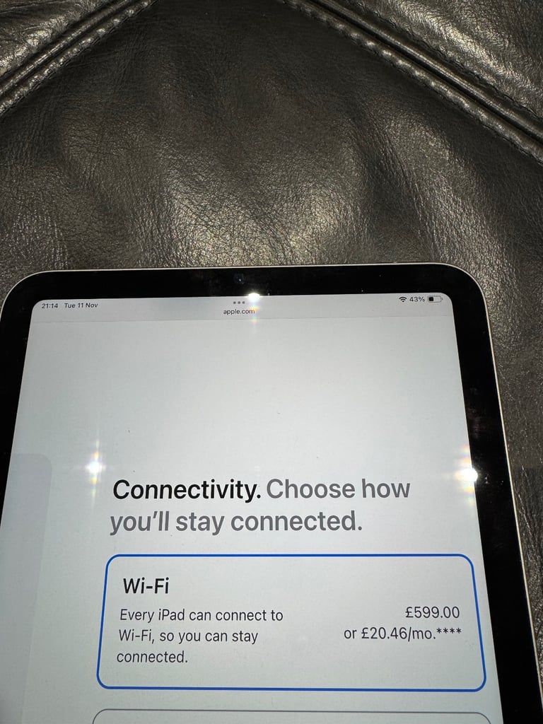 LATEST IPAD MINI PRO A17 256GB WIFI MODEL