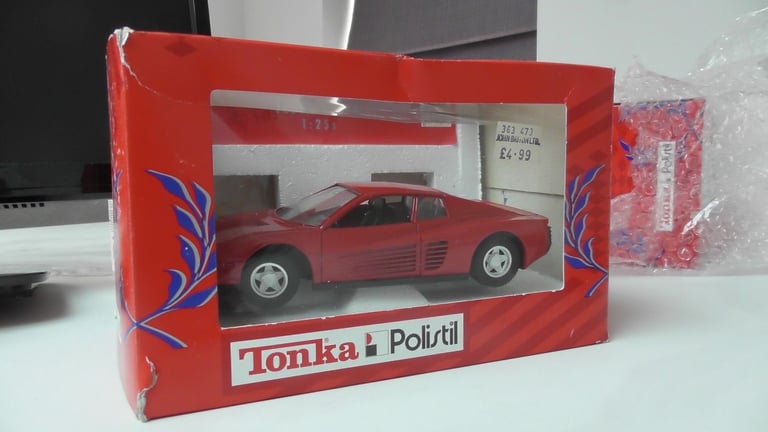 image for Tonka Polistil Ferrari Testarossa 1:25 scale