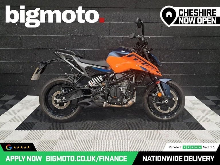 2024 24 KTM 125 DUKE 125 NAKED PETROL MANUAL X-RING EURO 5 (15 PS)