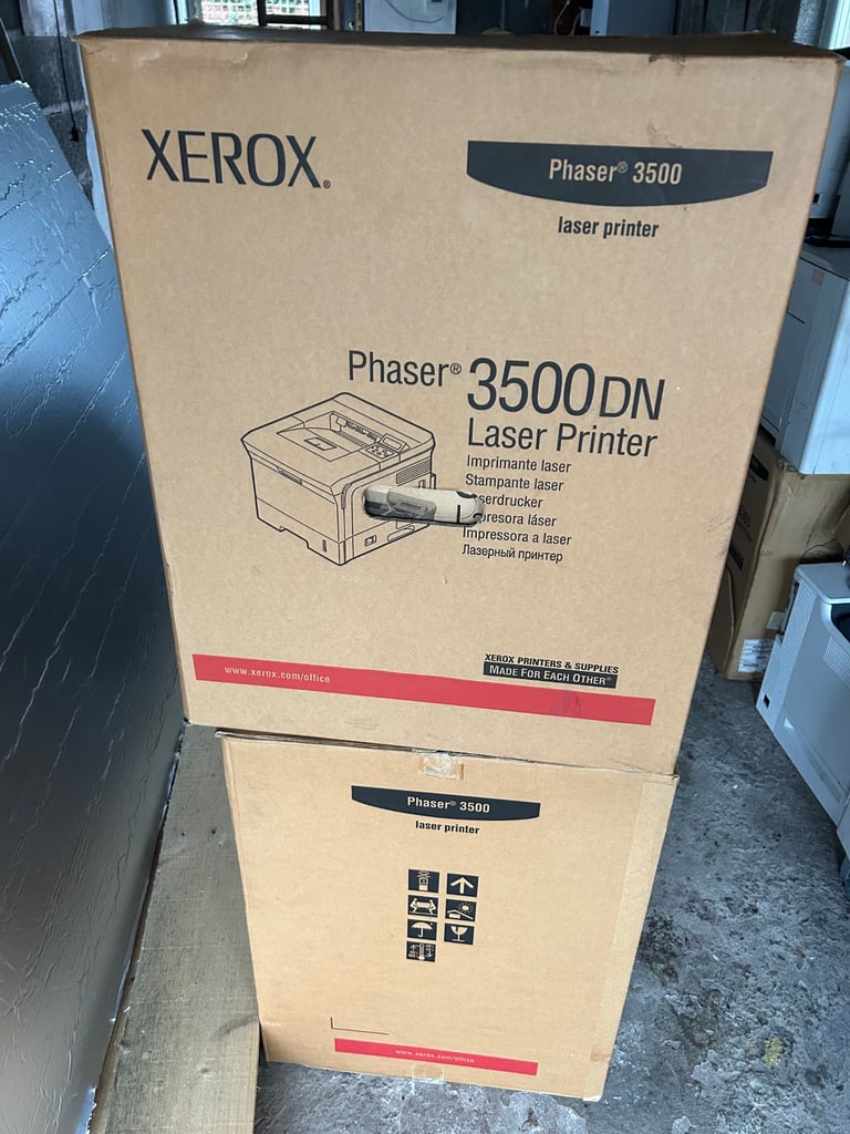 Xerox Phaser 3500DN Laserjet Printer brand new in sealed box
