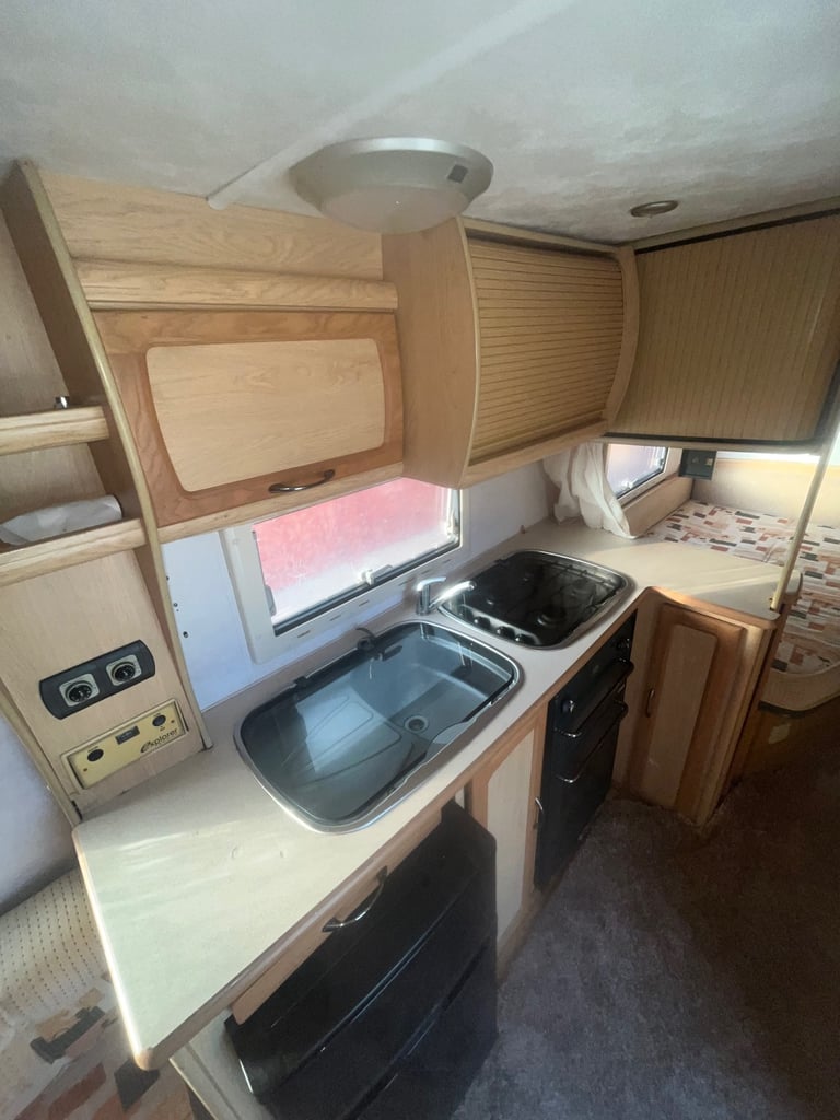 2007 caravan elddis 4 berth fixed bed touring caravan cheap 