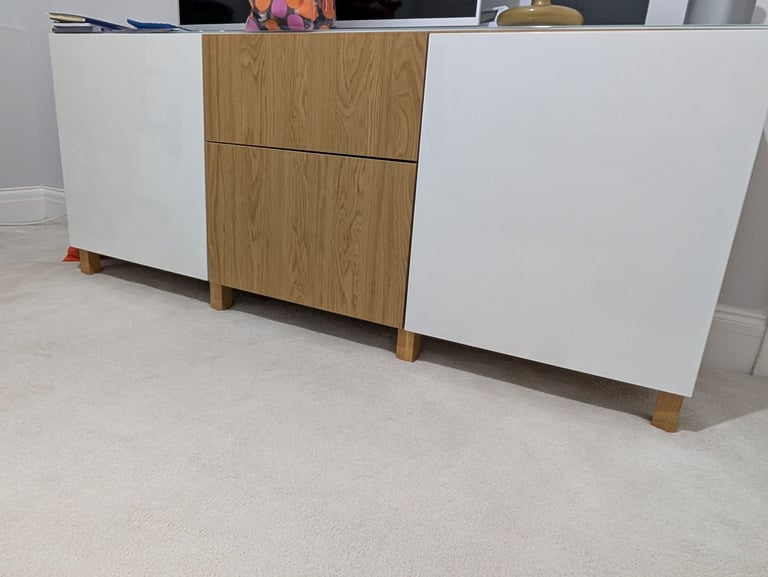 IKEA TV and storage unit 