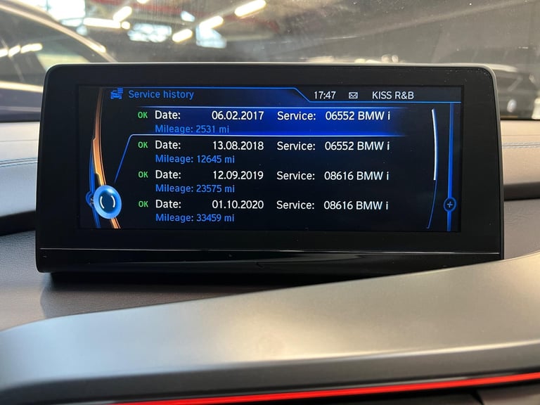 2016 BMW i8 1.5 7.1kWh Auto 4WD Euro 6 (s/s) 2dr COUPE Petrol/Electric Hybrid Automatic