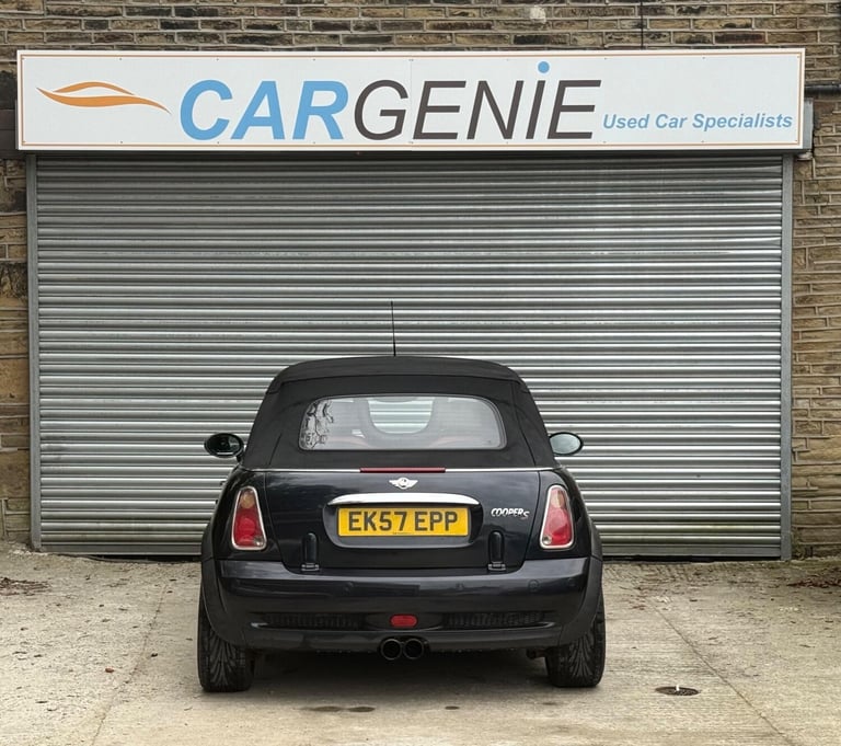 2007 MINI Convertible 1.6 Cooper S Euro 4 2dr CONVERTIBLE Petrol Manual