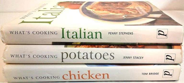 3 GREAT COOK BOOKS FROM PENNY STEPHENS/ JENNY STACEY / TOM BRIDGE