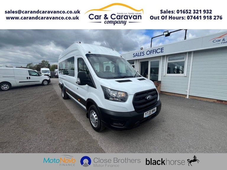 2020 20 FORD TRANSIT 2.0 460 ECOBLUE TREND MINIBUS DOUBLE CAB 5DR DIESEL MANUAL 