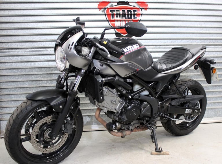 2018 68 SUZUKI SV 650 X XAU L8 SV650 GREY 18K HPI CLEAR NEW MOT JUST SERVICED