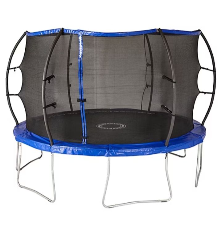 image for SPORTS POWER 12FT TRAMPOLINE WITH ENCLOSURE