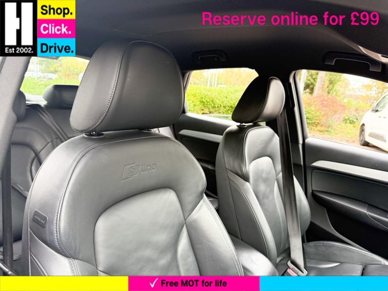 2012 Audi Q3 2.0 TFSI S line SUV 5dr Petrol Manual quattro Euro 5 (s/s) (170 ps) ESTATE Petrol Ma...