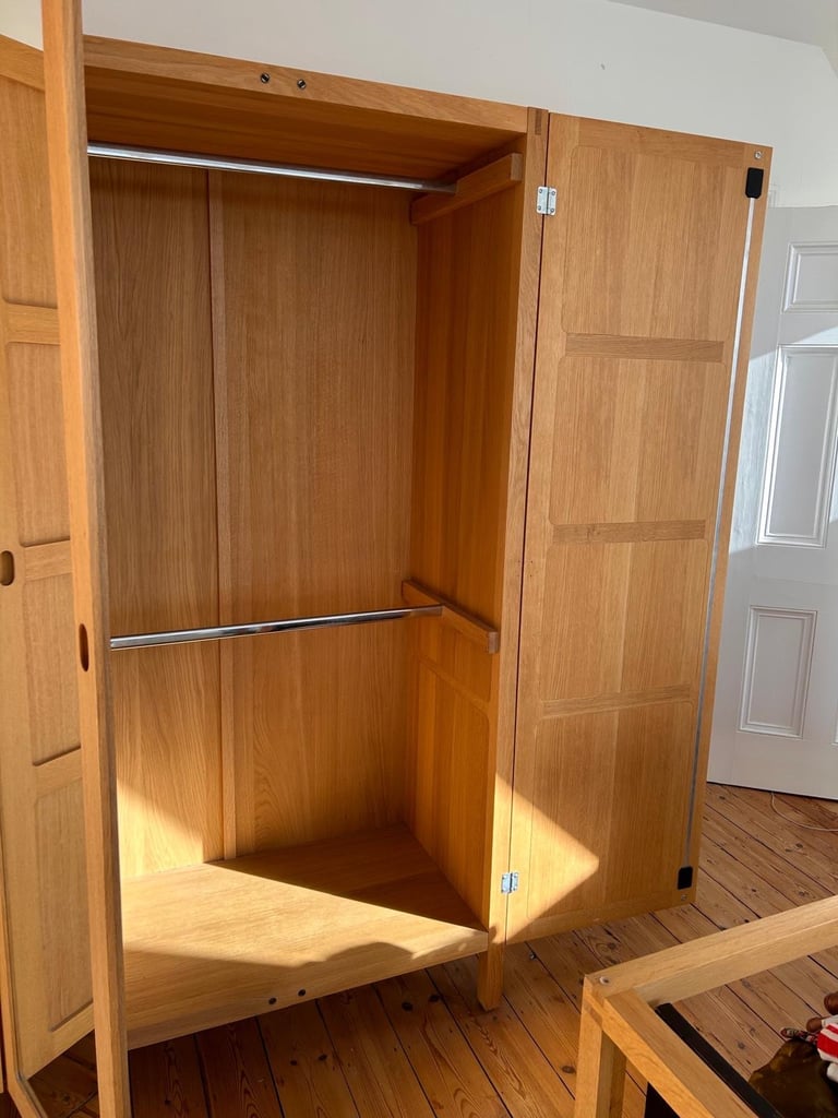 Habitat Radius 3 Door Wardrobe - Oak