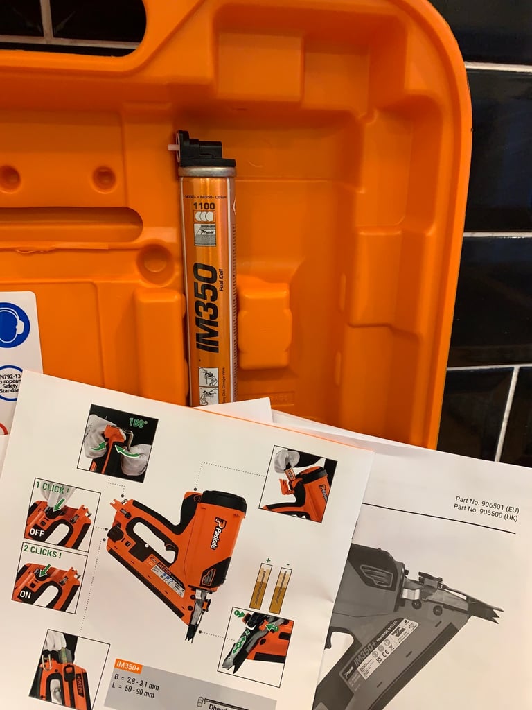 Paslode im350 plus first fix nail gun