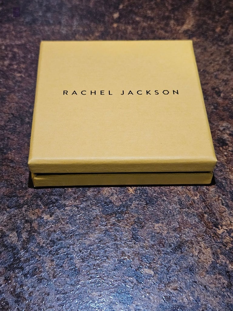 Rachel Jackson Deco Earrings Silver & 22ct Gold