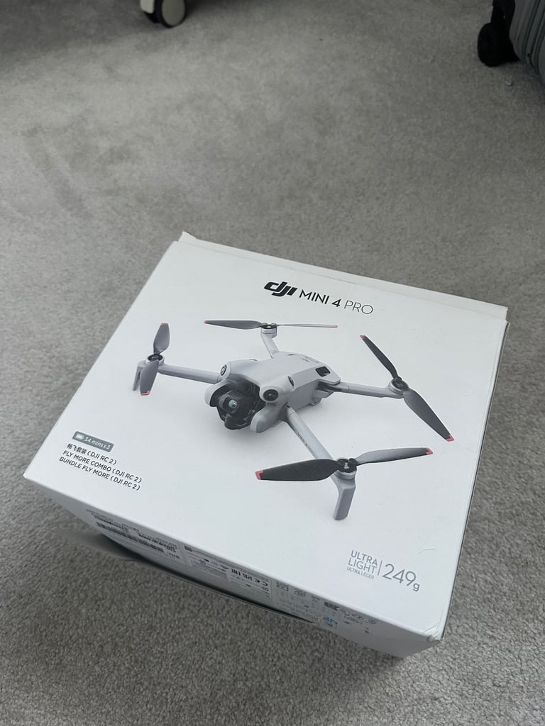 image for DJI Mini 4 Pro Fly More Combo (RC2 Controller) – Excellent Condition!