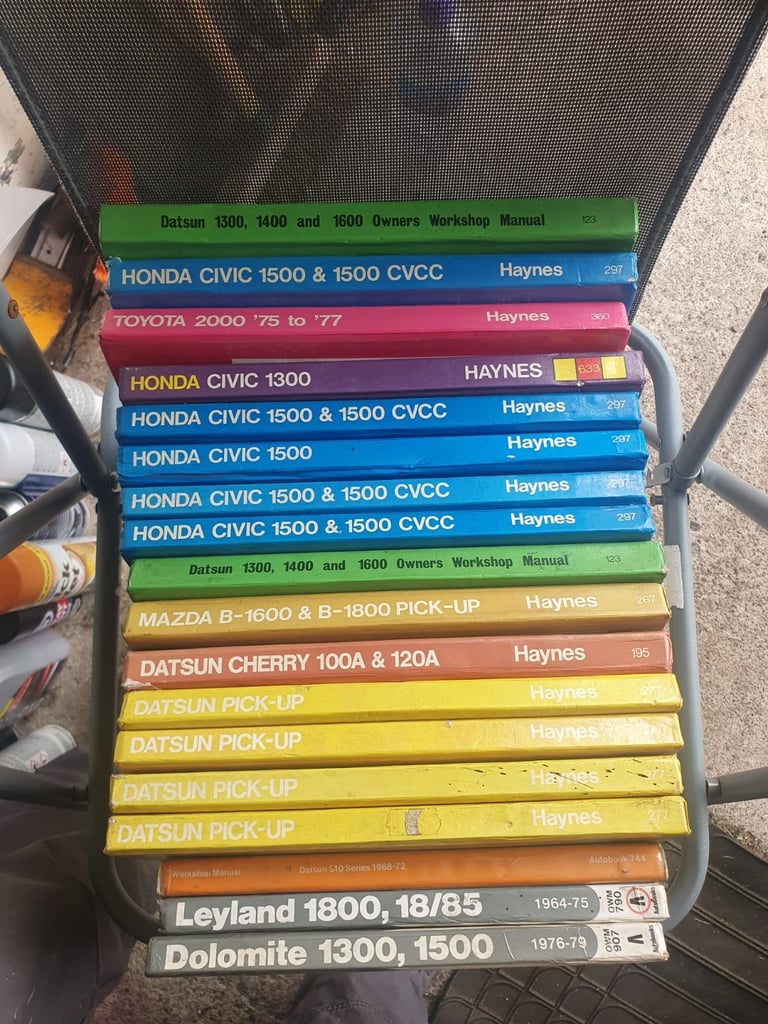 Haynes manuals job lot