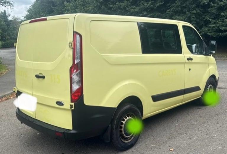 2018 Ford Transit Custom 2.0 TDCi 105ps Low Roof D/Cab Van PANEL VAN Diesel Manual