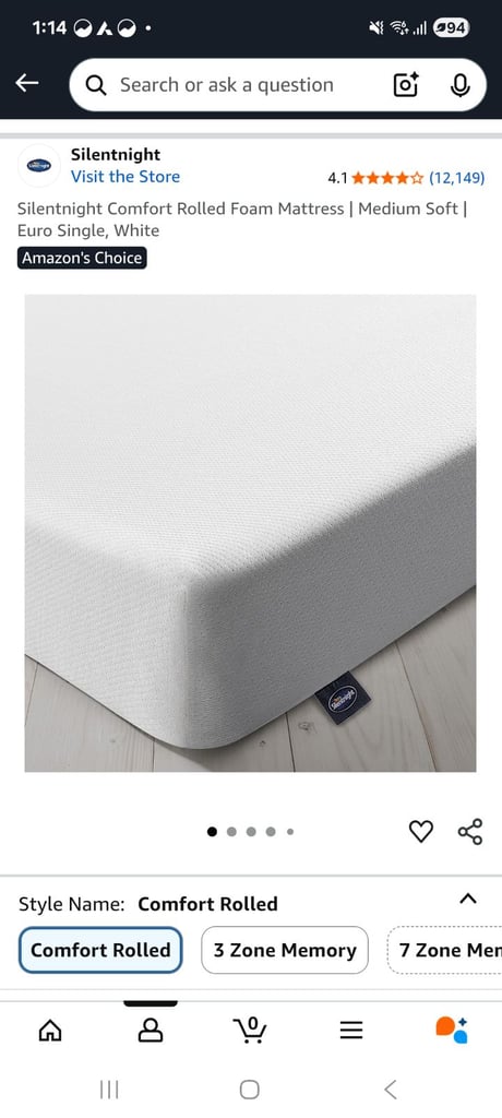 Single mattress 35