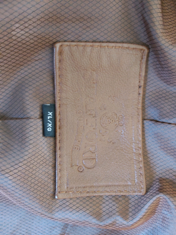 Leather jacket mensXL