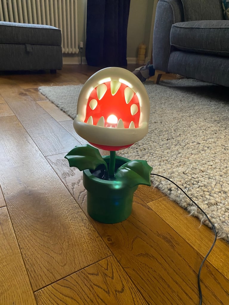Super Mario Piranha Plant Lamp