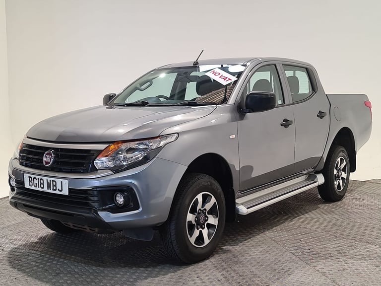 2018 Fiat Fullback 2.4D Sx Double Cab Pick Up 4wd 150BHP NO VAT Pickup Diesel Manual