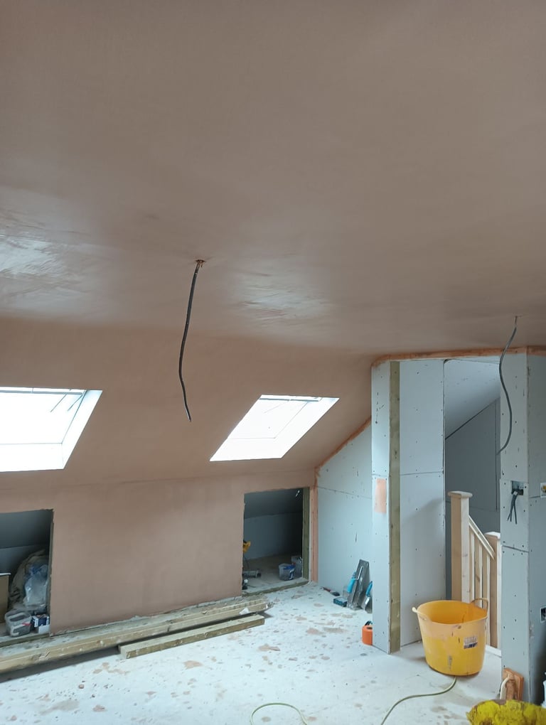 Plastering Very good quality 