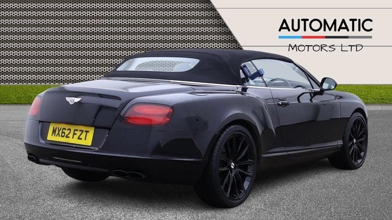 2012 Bentley Continental 4.0 V8 GTC Convertible 2dr Petrol Auto 4WD Euro 5 (507