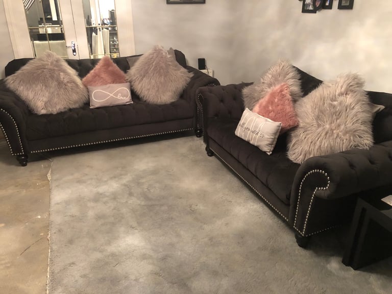 image for Two and three seat couch