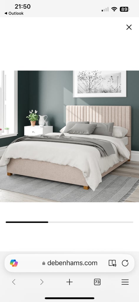 Small Single Bed - For Small Child 3 x 4.6ft