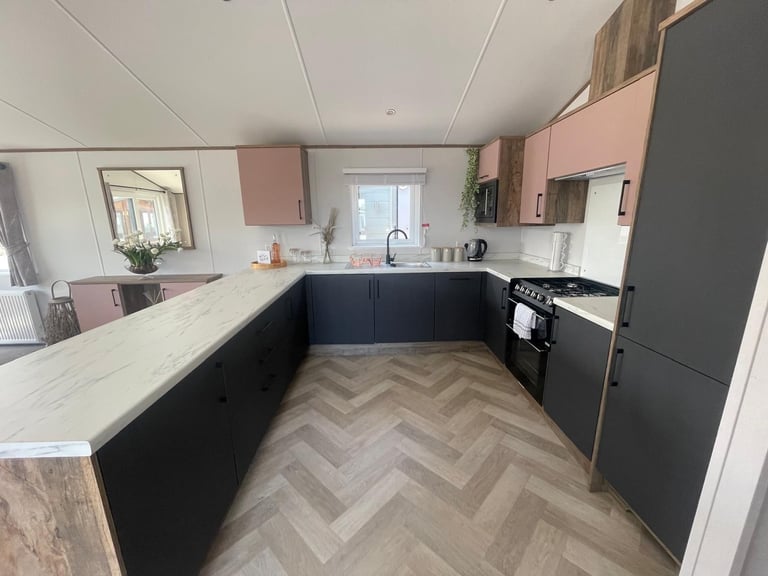 Static Holiday Lodge For Sale Off Site Willerby Boston Lodge 40 x 20, 2 Bedroom