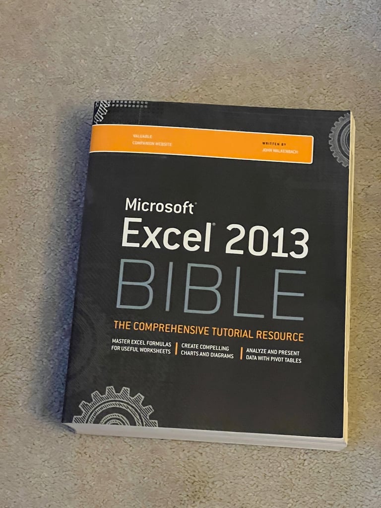 image for Microsoft 2013 excel bible 