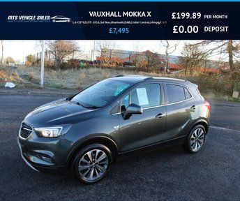 VAUXHALL MOKKA X 1.6 CDTi,ELITE 2016,Leather,Sat Nav,Bluetooth,DAB,Cruise,68mpg,F.S.H,ULEZ OK