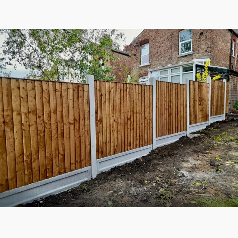 image for Brand new fence panel featheredge pressure treated (6ft by 3ft)