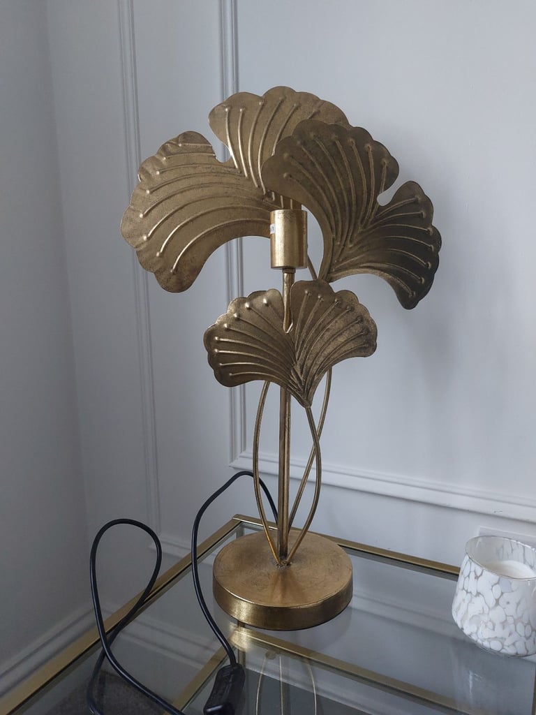 image for Lovely Gold Statement Lamp