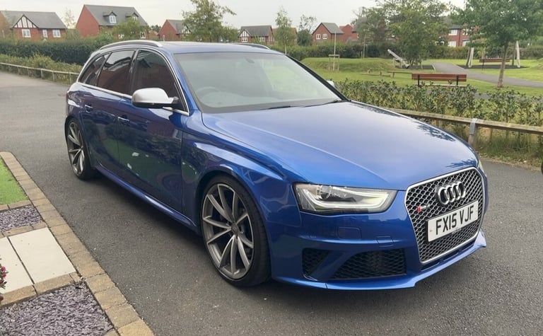 image for 2015 15 AUDI RS4 4.2 FSI V8 AVANT QUATTRO SEPANG BLUE 444BHP EURO 6 4WD