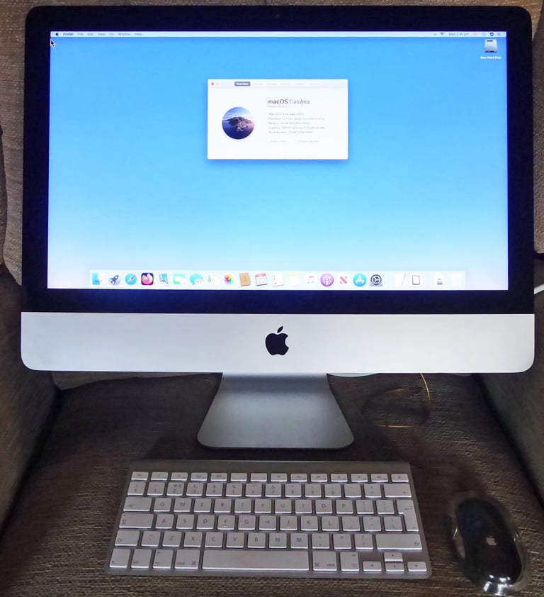 image for Apple iMac Late 2012 with keyboard and mouse