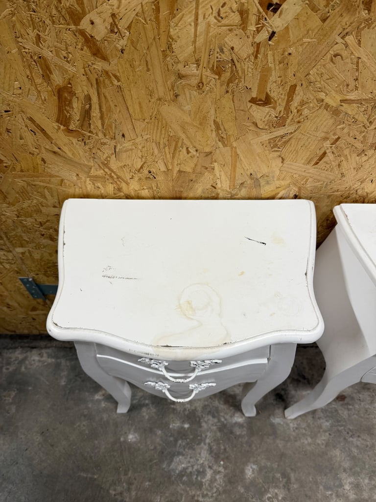 Louis Style Bedsides Pair 