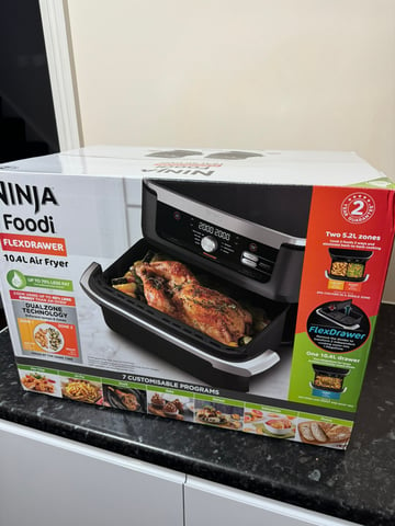 Ninja foodie 10.4l air fryer, brand new, in Ipswich, Suffolk