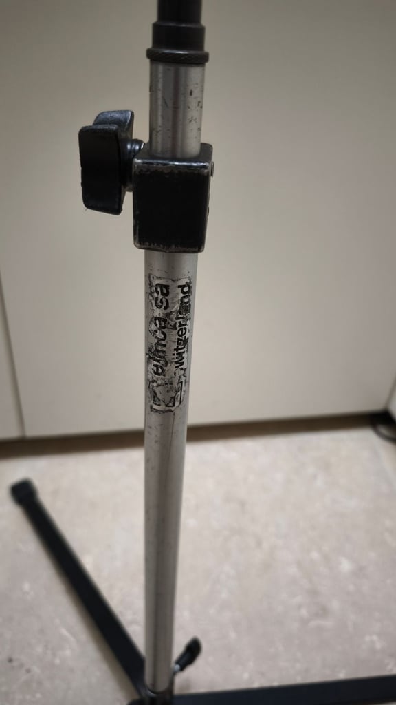 Manfrotto 003 Floor Stand Base , Spigot & Elinchrom Extension     
