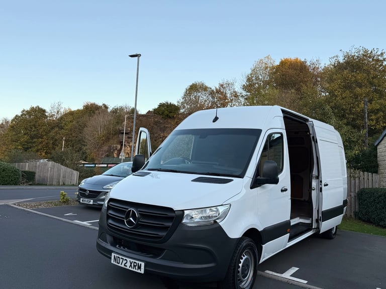 No Vat 57k Miles 2022 Mercedes Sprinter LWB Hpi Clear Van 
