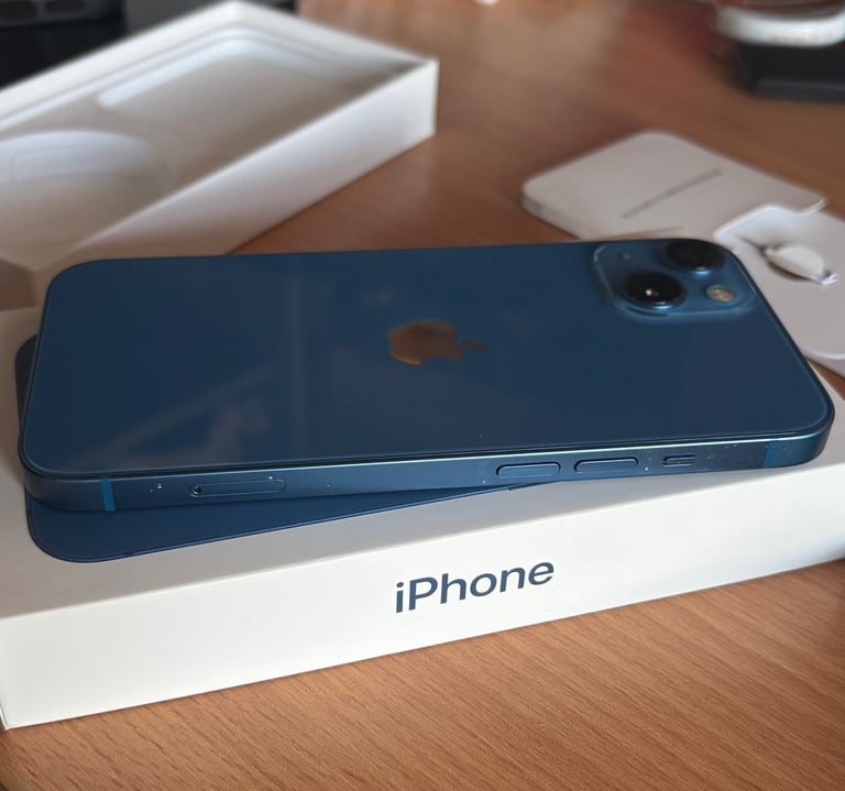 Apple iPhone 13 – 128GB – Blue – Unlocked – Good Condition
