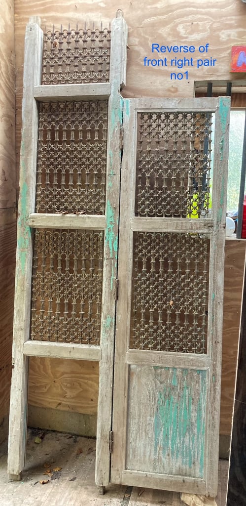Indonesian jali doors/screens