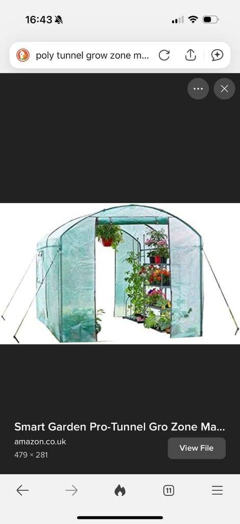 image for Smart Garden Poly Tunnel Grow Zone Max 