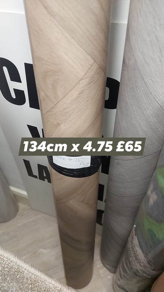 LINO FLOORING OFF CUTS DIFFERENT SIZES 