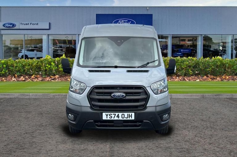 2024 Ford Transit 350 Leader L3 H2 LWB Medium Roof FWD 2.0 EcoBlue Hybrid 130ps, LANE DEPARTU Pan...